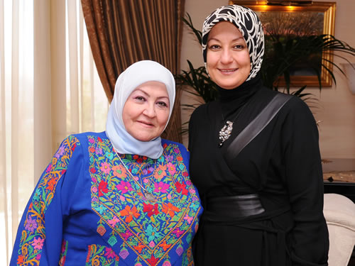 Bayan Gül, Bayan Abbas ile Bir Araya Geldi